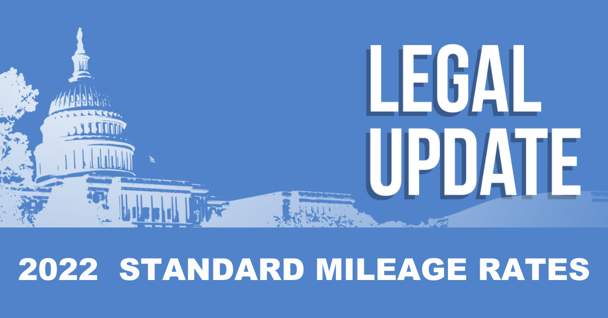 Read more about the article IRS Announces 2022 Standard Mileage Rates