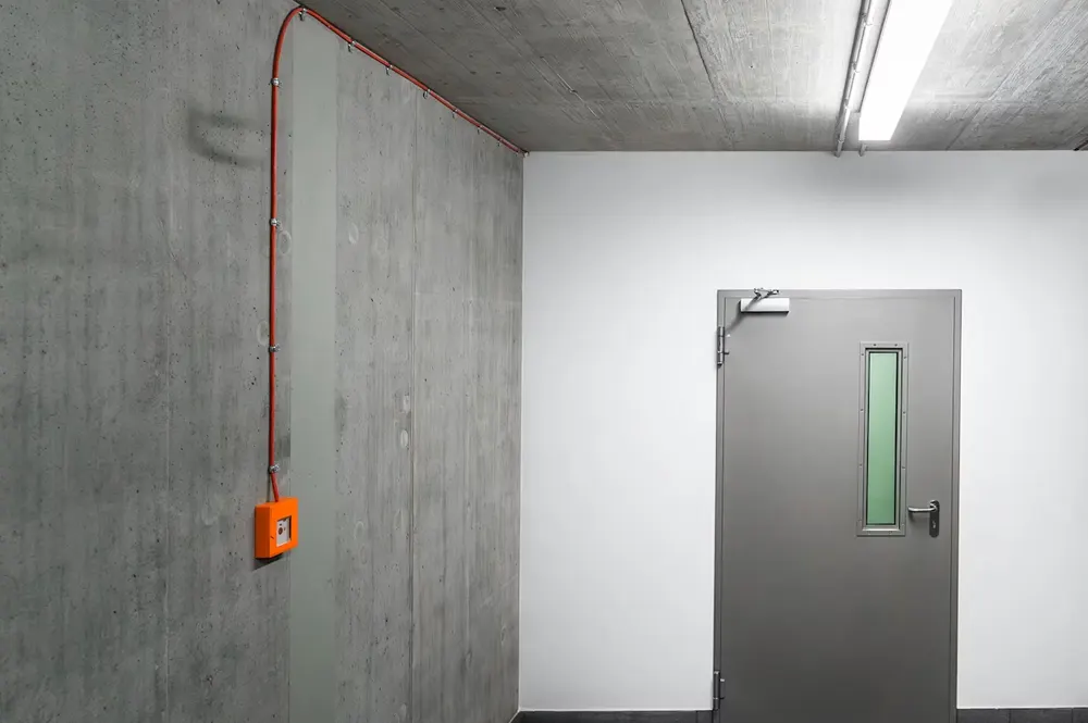 Fire Door in Commercial Building